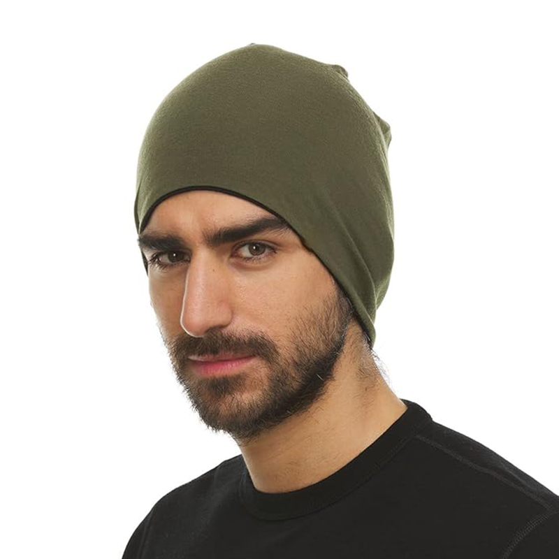 Running Gear In Winter - Unisex 100% Merino Wool Beanie Warm