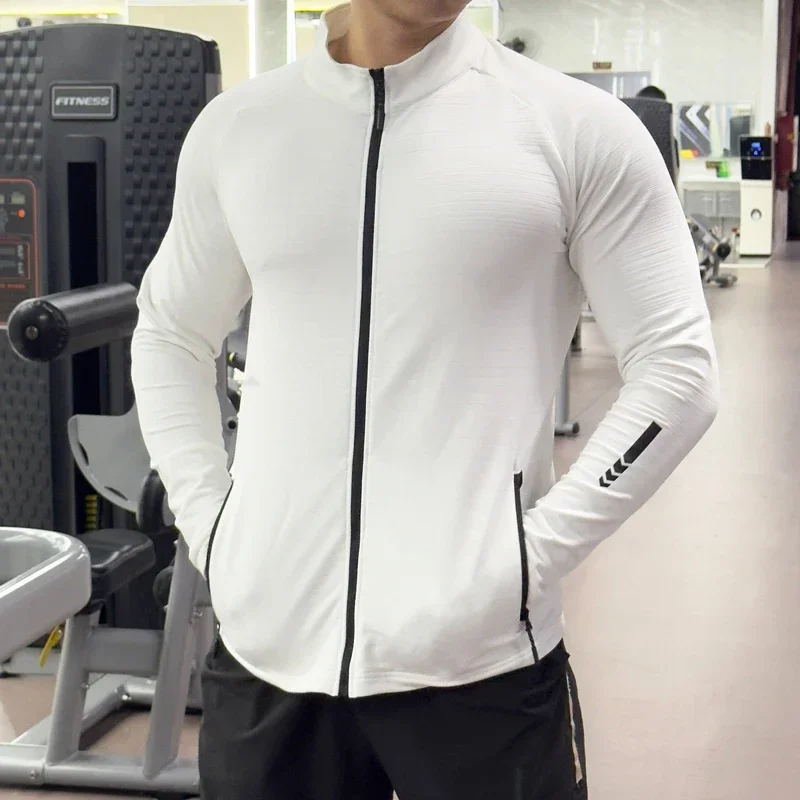 Men's Gym Tights Jacket Runnin - đánh giá và giá Running Gear Jacket