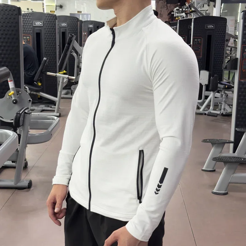 Men's Gym Tights Jacket Runnin - đánh giá và giá Running Gear Jacket