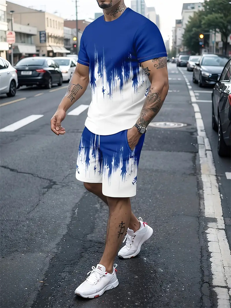 Men Women Gradient Texture T-s - đánh giá và giá Running Gear Men