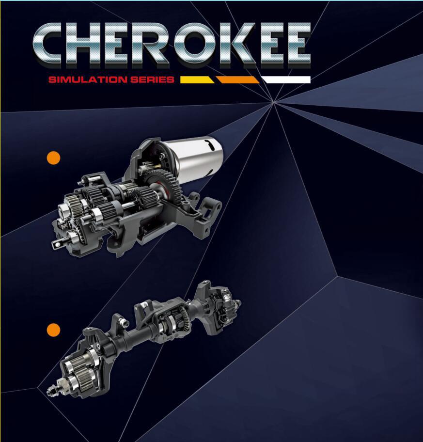 Axing RC Crawler, Cherokee Roc - đánh giá và giá Running Gear Box