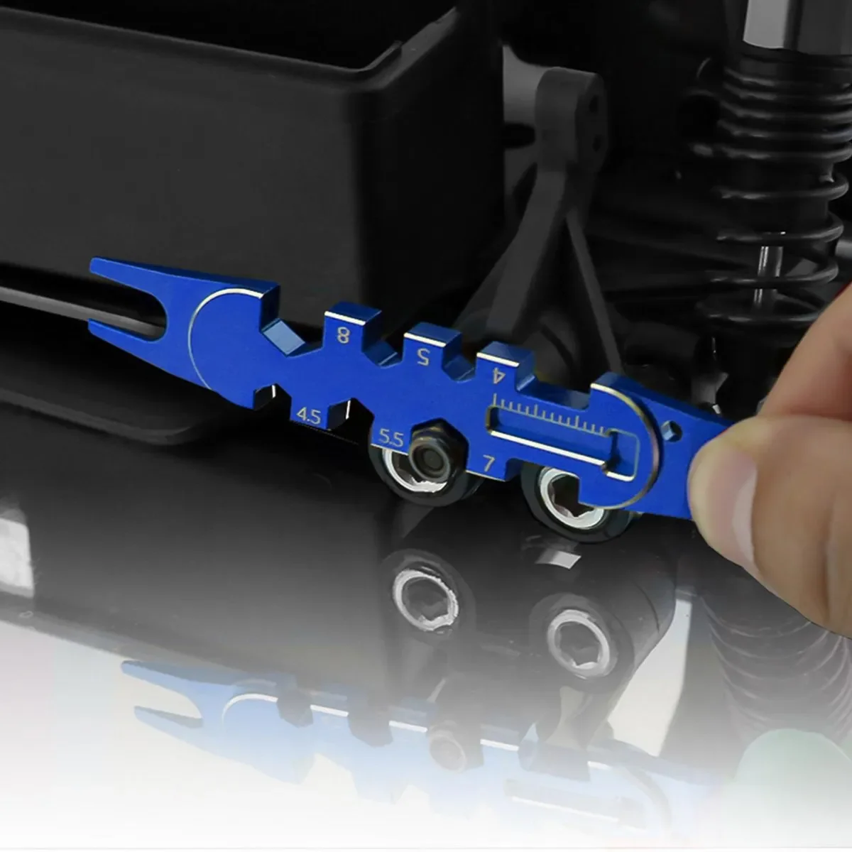 1pcs Red / Blue Wrench RC car  - đánh giá và giá Running Gear In A Car