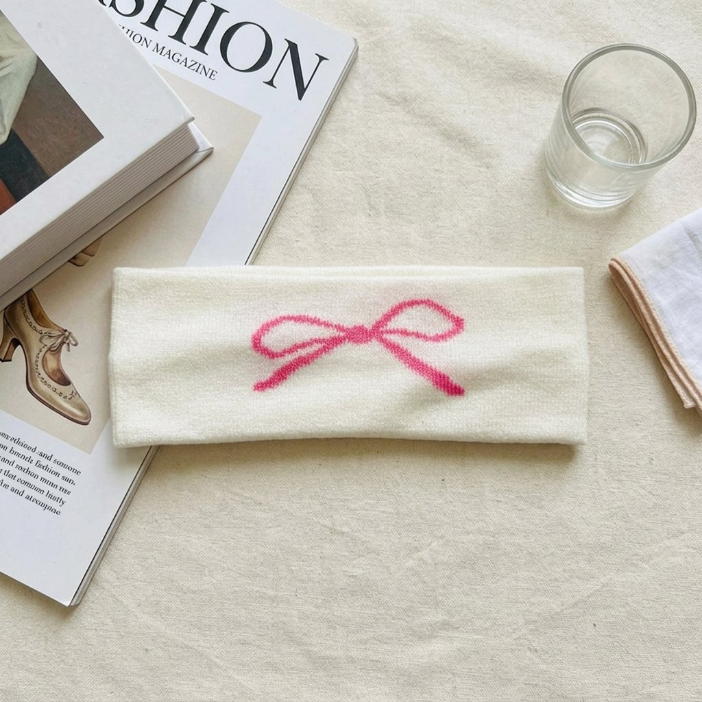Stylish Headband Wide Knit Bow - đánh giá và giá Running Gear Headband