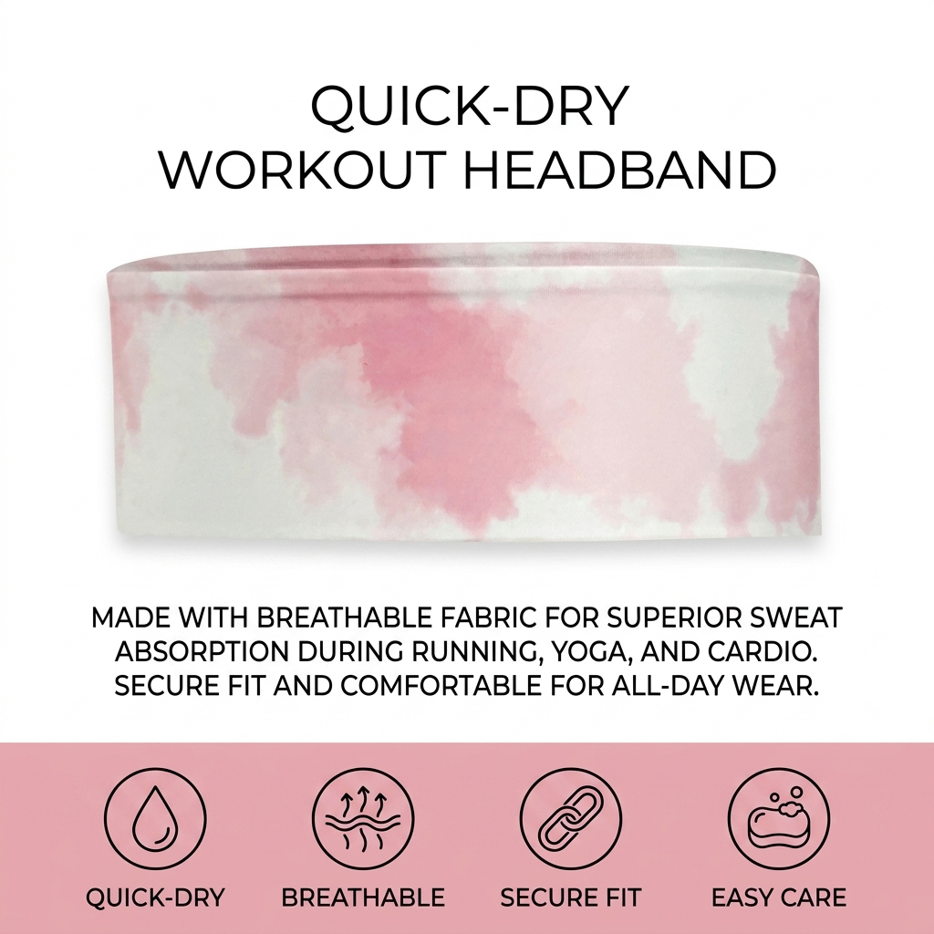 Breathable Sports Headband Swe - đánh giá và giá Running Gear Headband