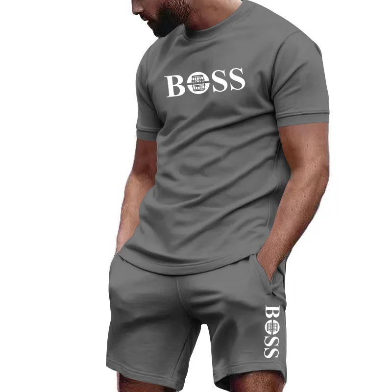 2026Summer Men's Two-piece Mes - đánh giá và giá Running Gear Men