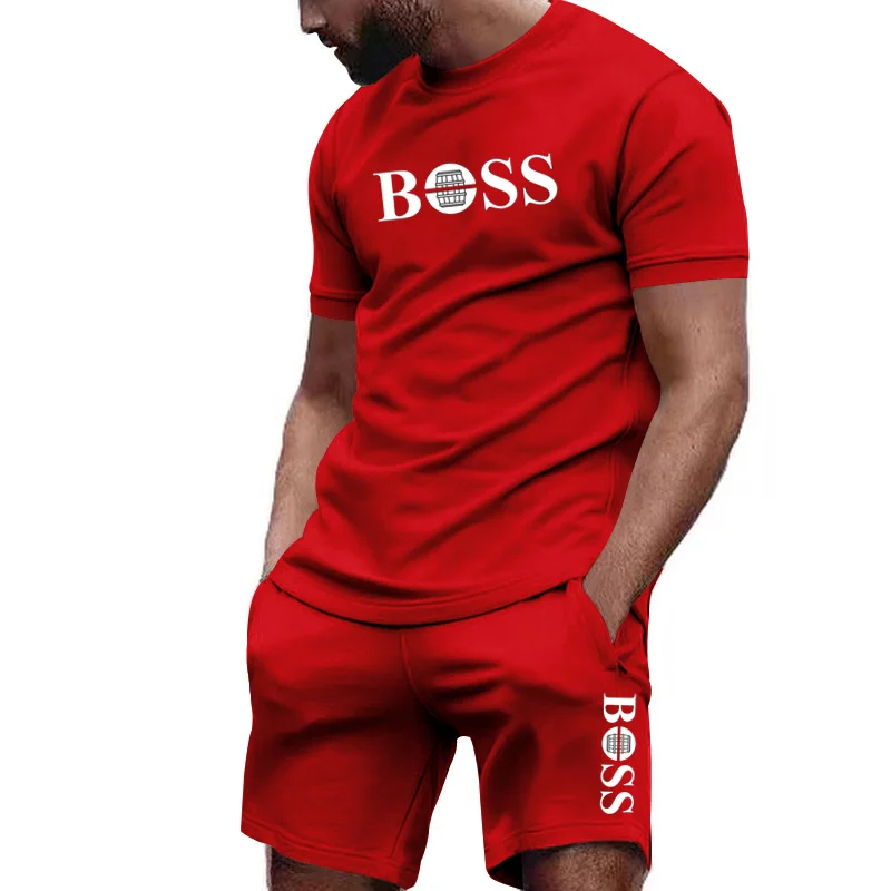 2026Summer Men's Two-piece Mes - đánh giá và giá Running Gear Men