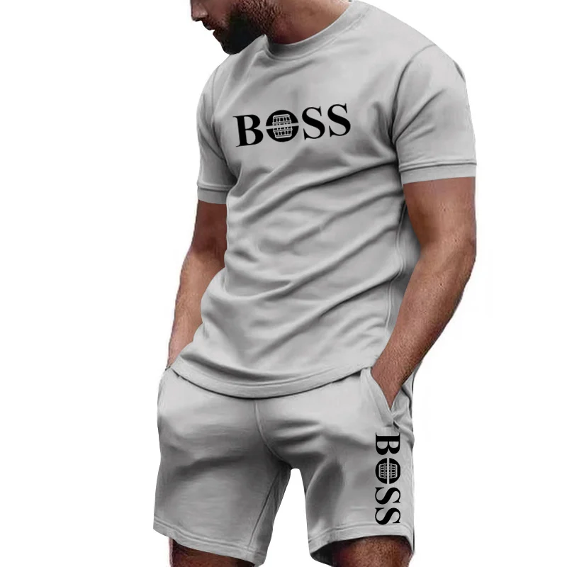 2026Summer Men's Two-piece Mes - đánh giá và giá Running Gear Men
