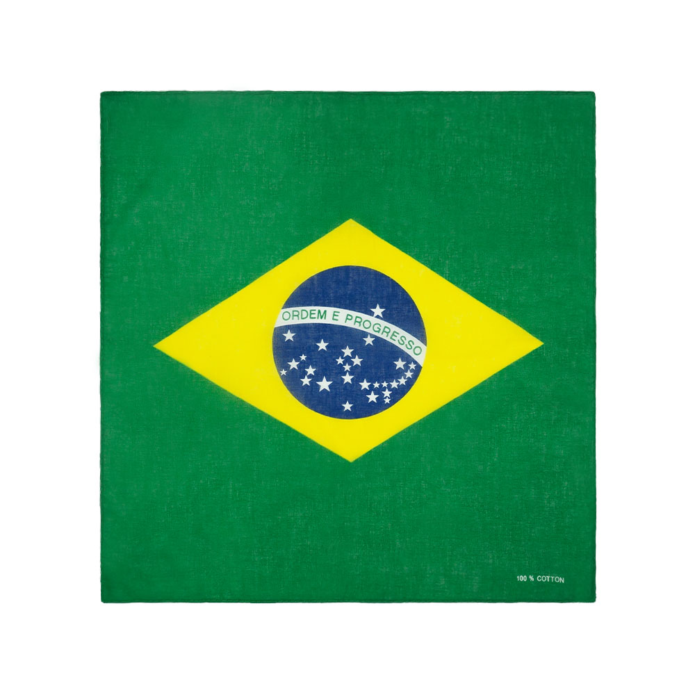100% Cotton Flag of Brazil Ban - đánh giá và giá Running Gear Headband