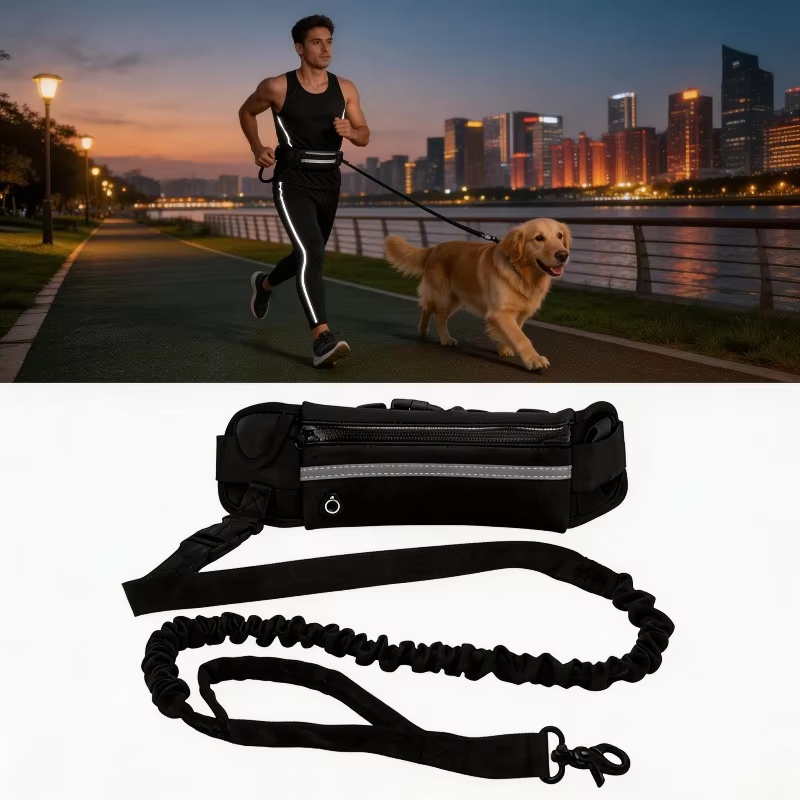 HOMEFISH Hands-Free Dog Leash  - đánh giá và giá Running Gear Dog
