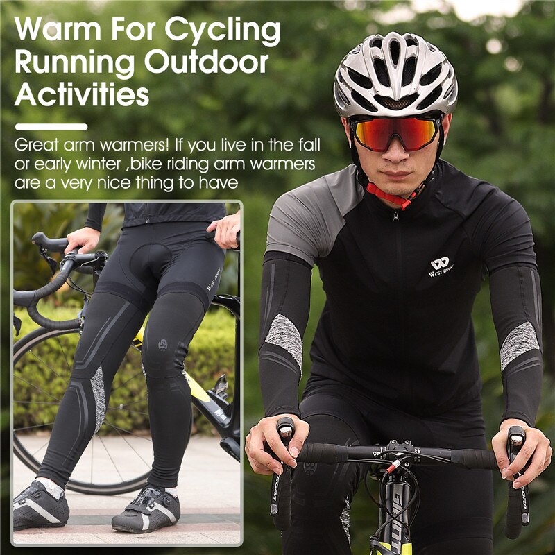 Tây đi xe đạp chân ấm tay Áo c - đánh giá và giá Running Gear In Winter