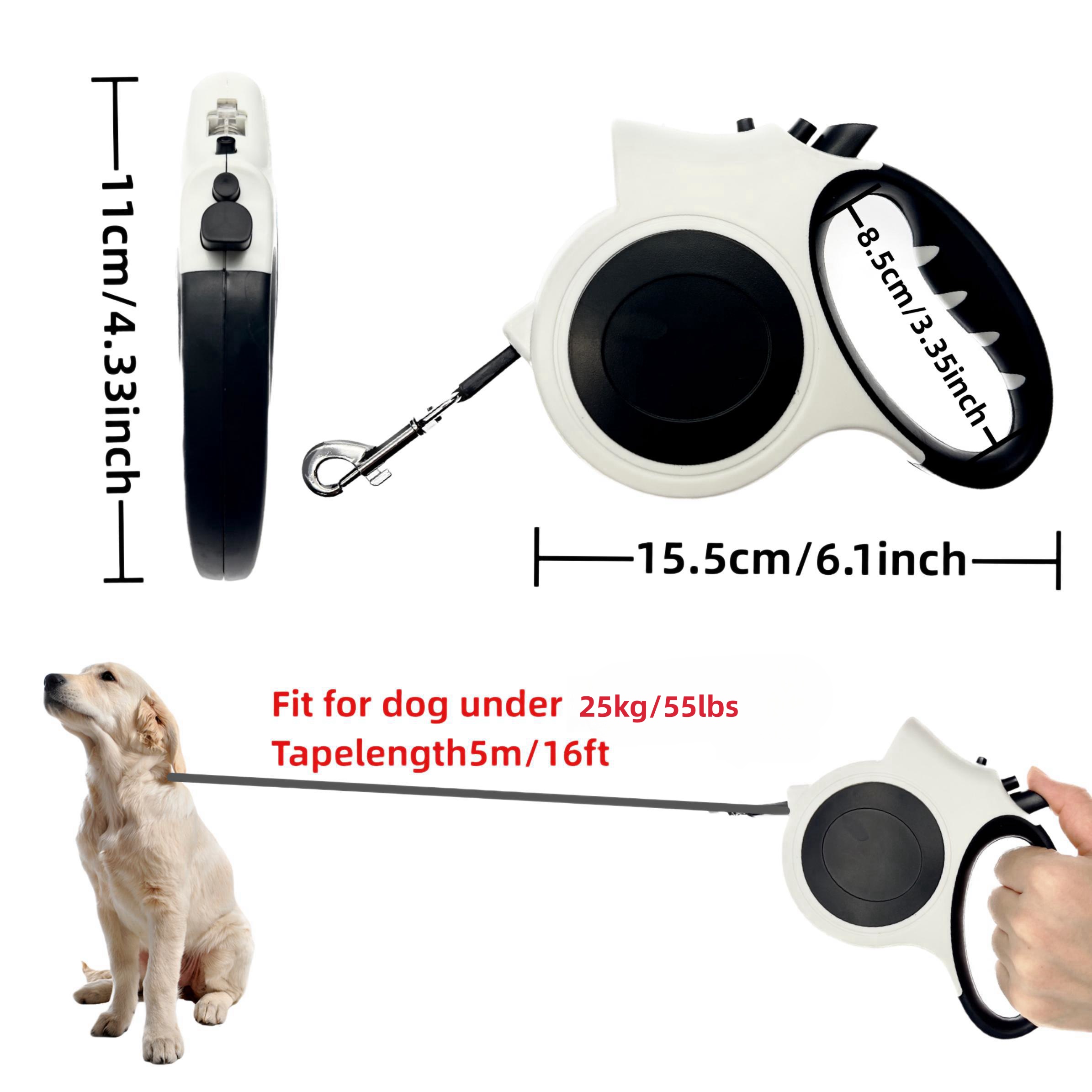 1pc Illuminated Retractable Do - đánh giá và giá Running Gear Dog