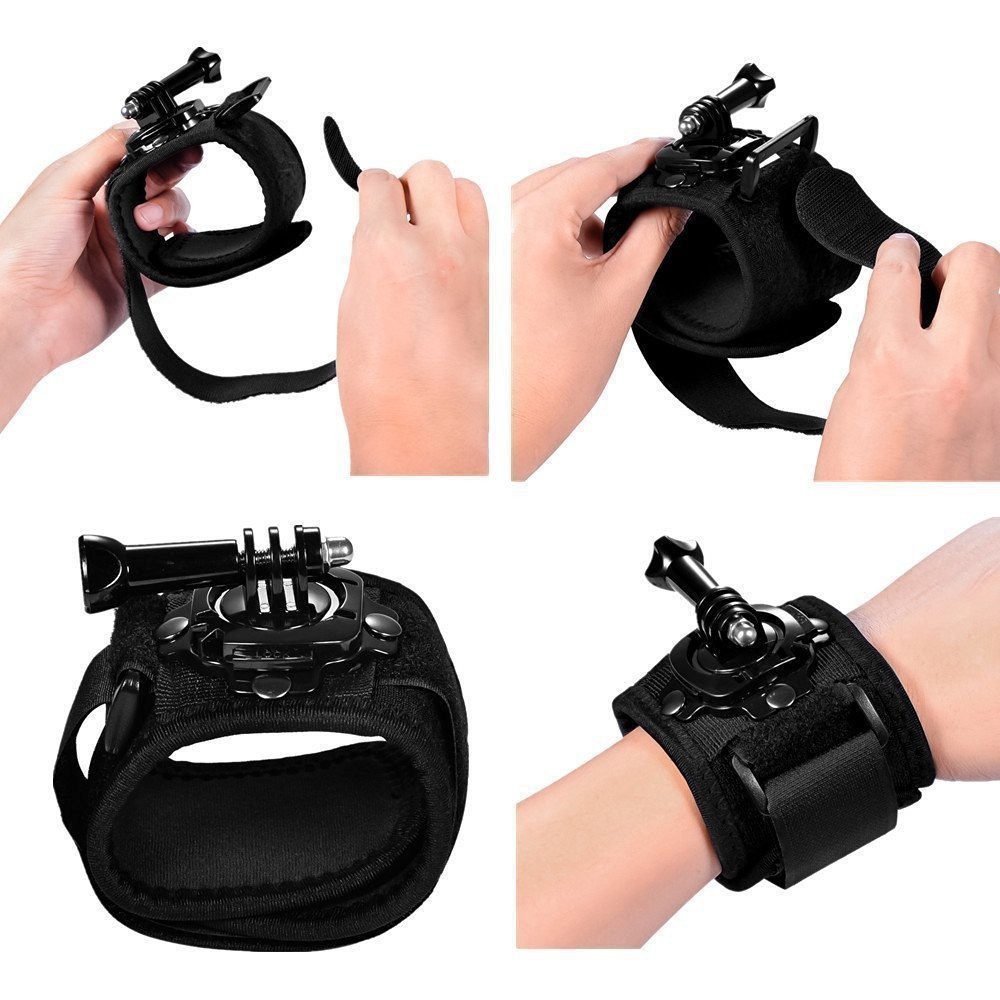 Sports Camera Accessories Pack - đánh giá và giá Running Gear Headband