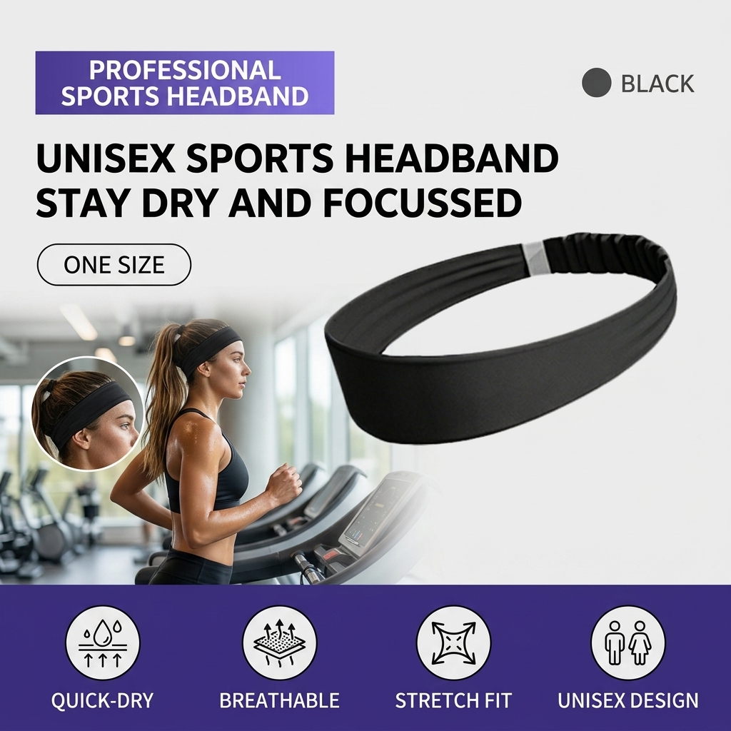 Breathable Sports Headband Moi - đánh giá và giá Running Gear Headband