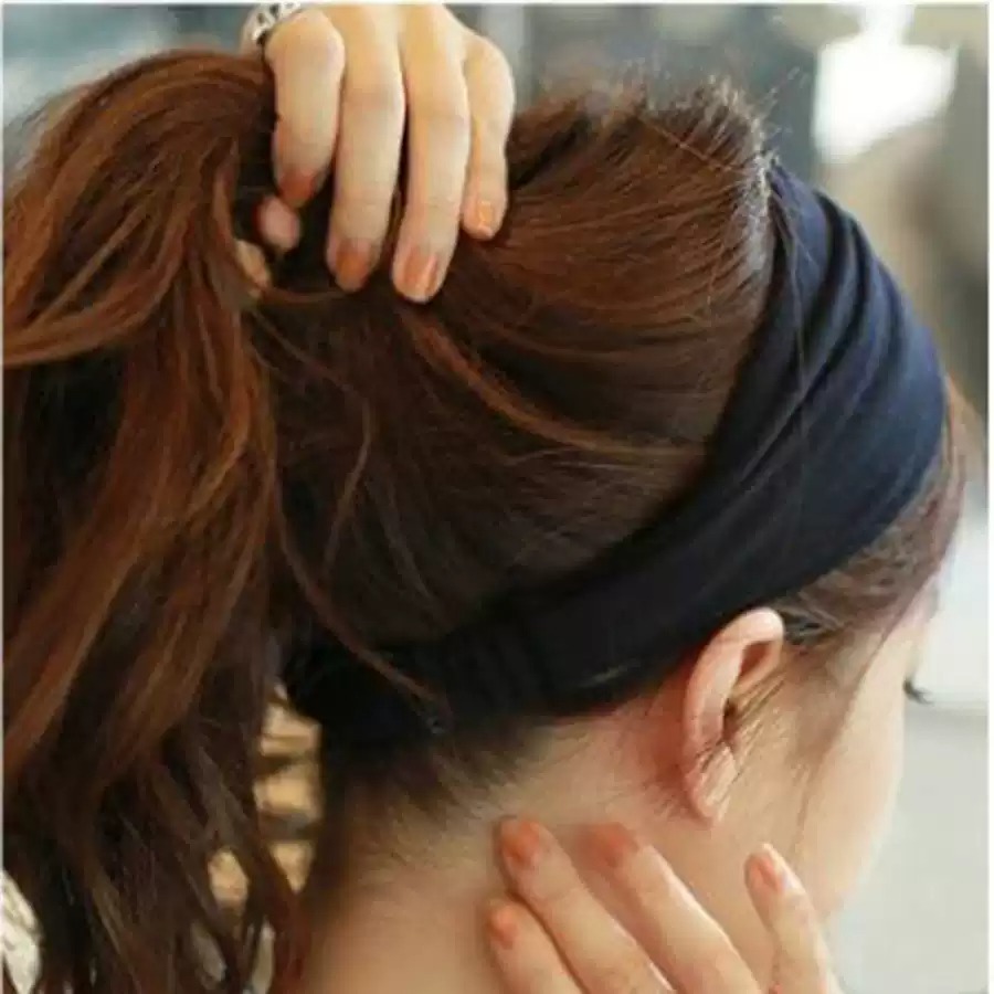 Soft Wide Non-Slip Headbands f - đánh giá và giá Running Gear Headband