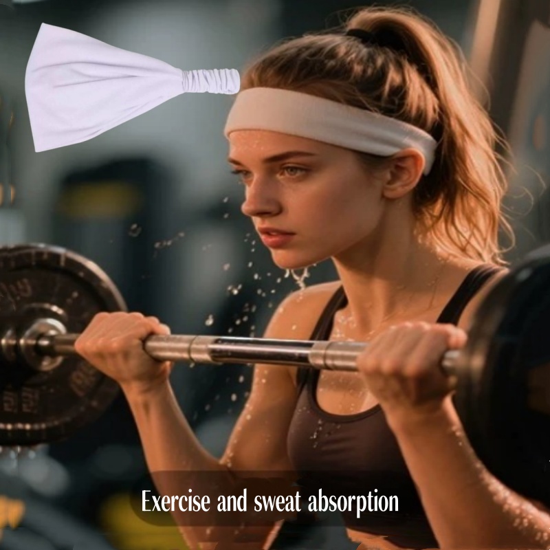 Soft Wide Non-Slip Headbands f - đánh giá và giá Running Gear Headband