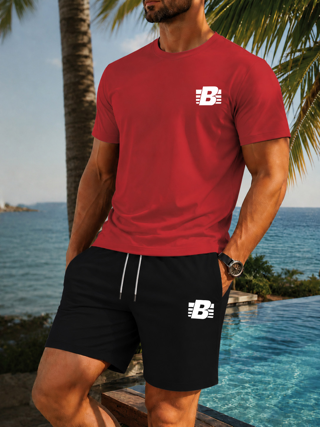 Men's 2-Piece Tracksuit Casual - đánh giá và giá Running Gear Men