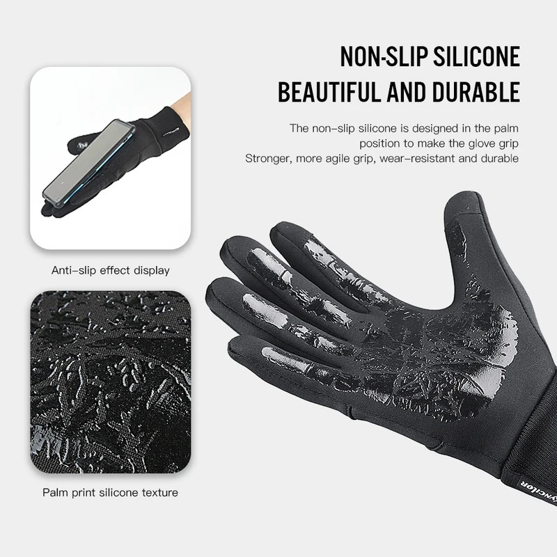 Winter Cycling Gloves for Men  - đánh giá và giá Running Gear In Winter