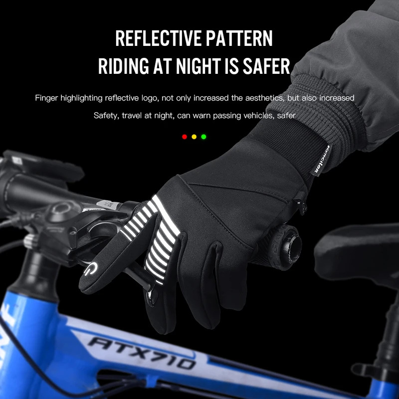 Winter Cycling Gloves for Men  - đánh giá và giá Running Gear In Winter