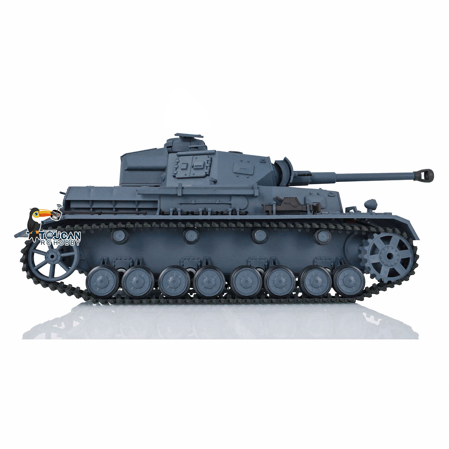 Plastic Heng Long 1/16 Scale 7 - đánh giá và giá Running Gear Box