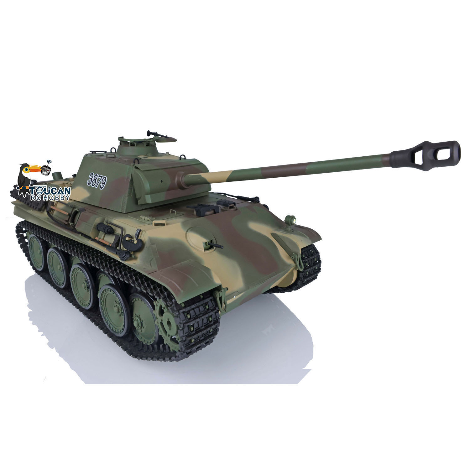 Heng Long 1/16 RC Tank 7.0 Pla - đánh giá và giá Running Gear Box