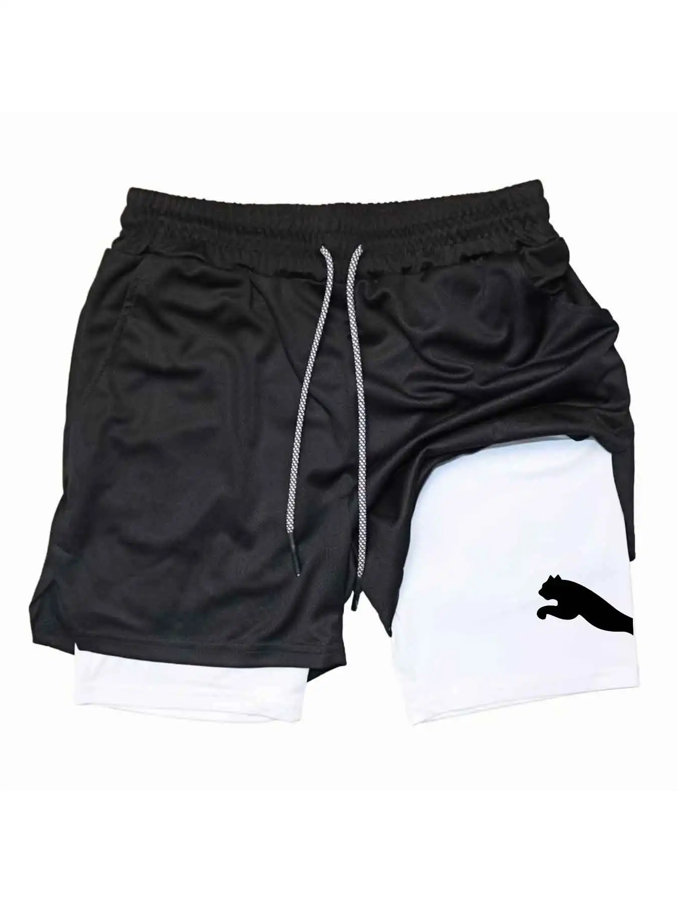 Printed Sports Shorts 2-in-1 G - đánh giá và giá Running Gear Men