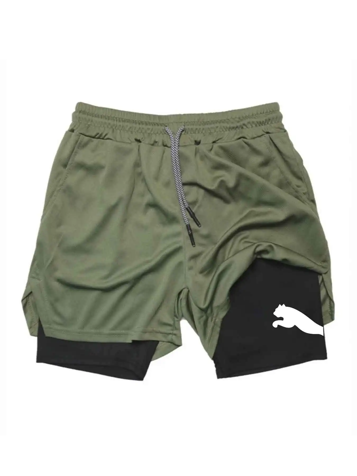 Printed Sports Shorts 2-in-1 G - đánh giá và giá Running Gear Men