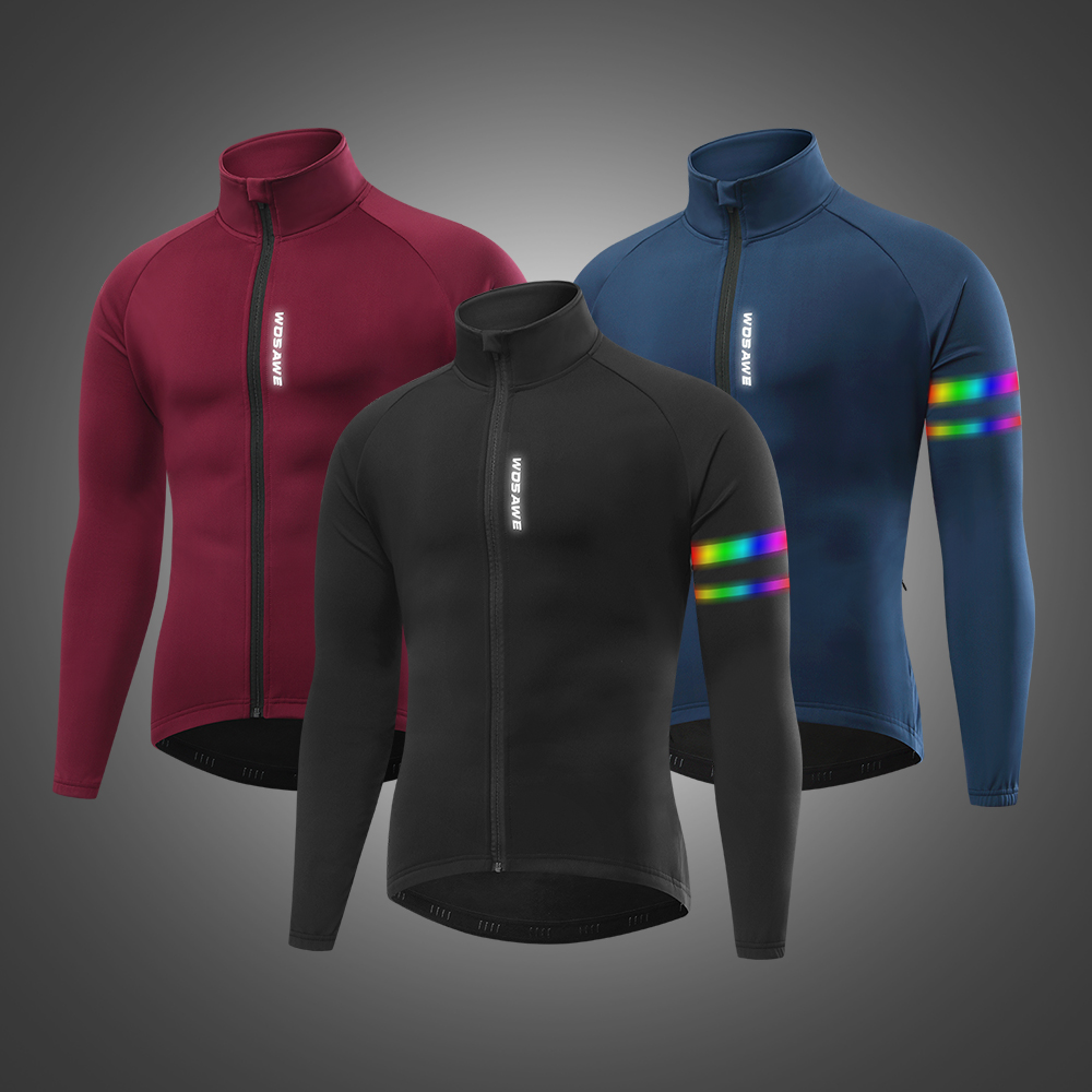 WOSAWE Men'sThermal Winter Cyc - đánh giá và giá Running Gear Jacket